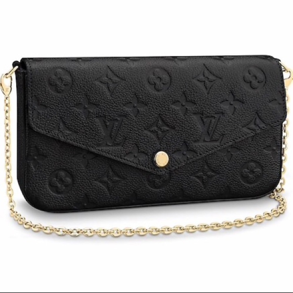 Louis Vuitton POCHETTE FÉLICIE wallet on a chain